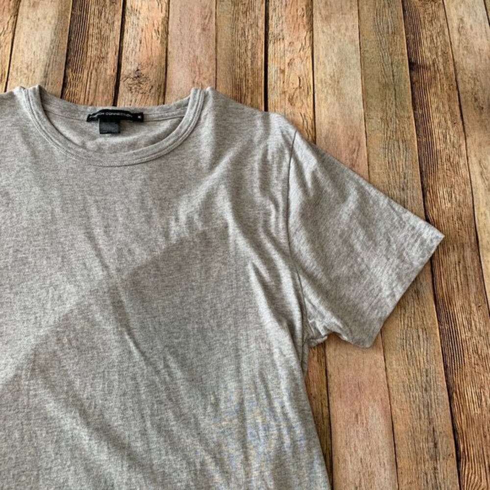 French Connection short sleeve casual grey tee shirt | size XL